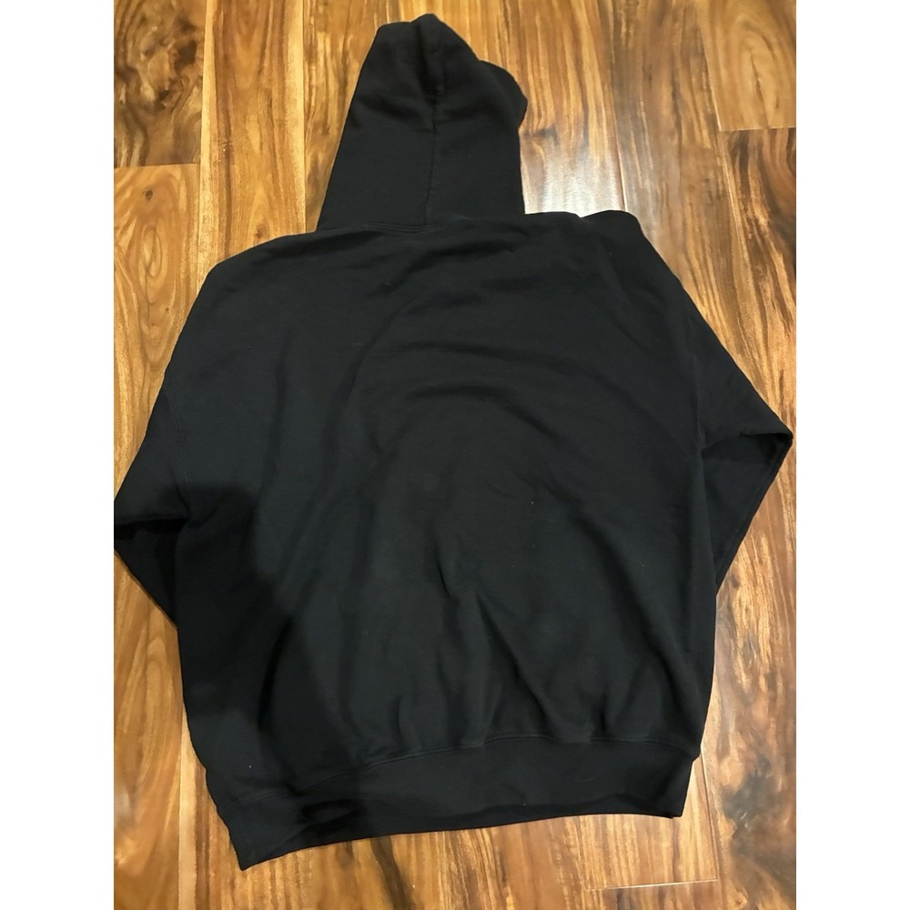 Gildan Rick and Morty John Rick Wick Parody Black Hoodie Mens Large - Picture 5 of 7